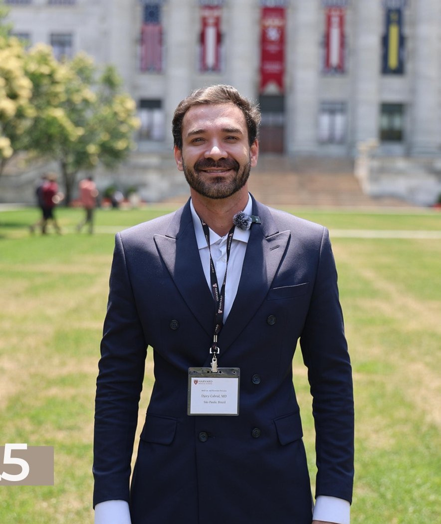 Registro complementar da trajetória do Dr. Djory em Harvard